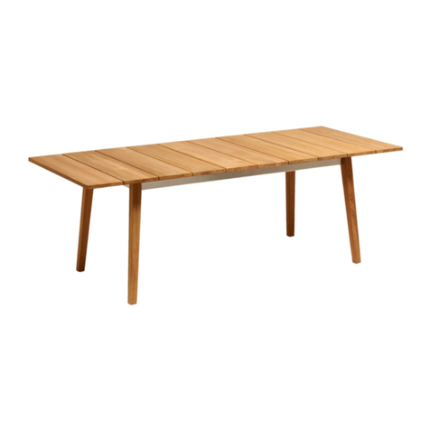 Weishaupl WIPP EXTENDING TABLE User manual