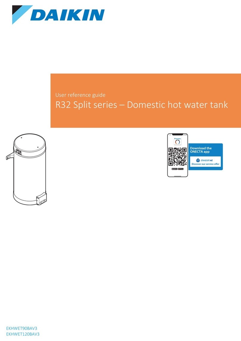 Daikin R32 Split Series User reference guide