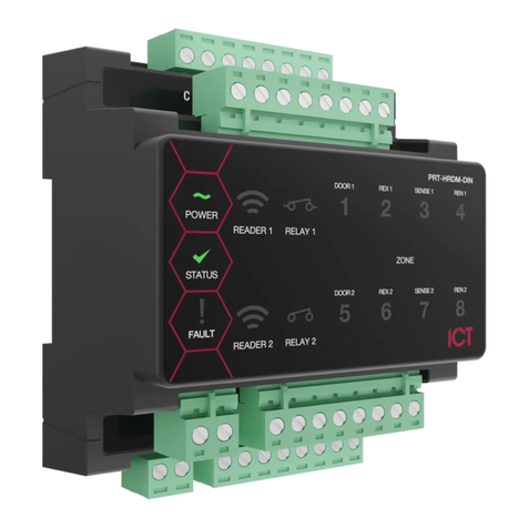 ICT PRT-HRDM-DIN installation manual