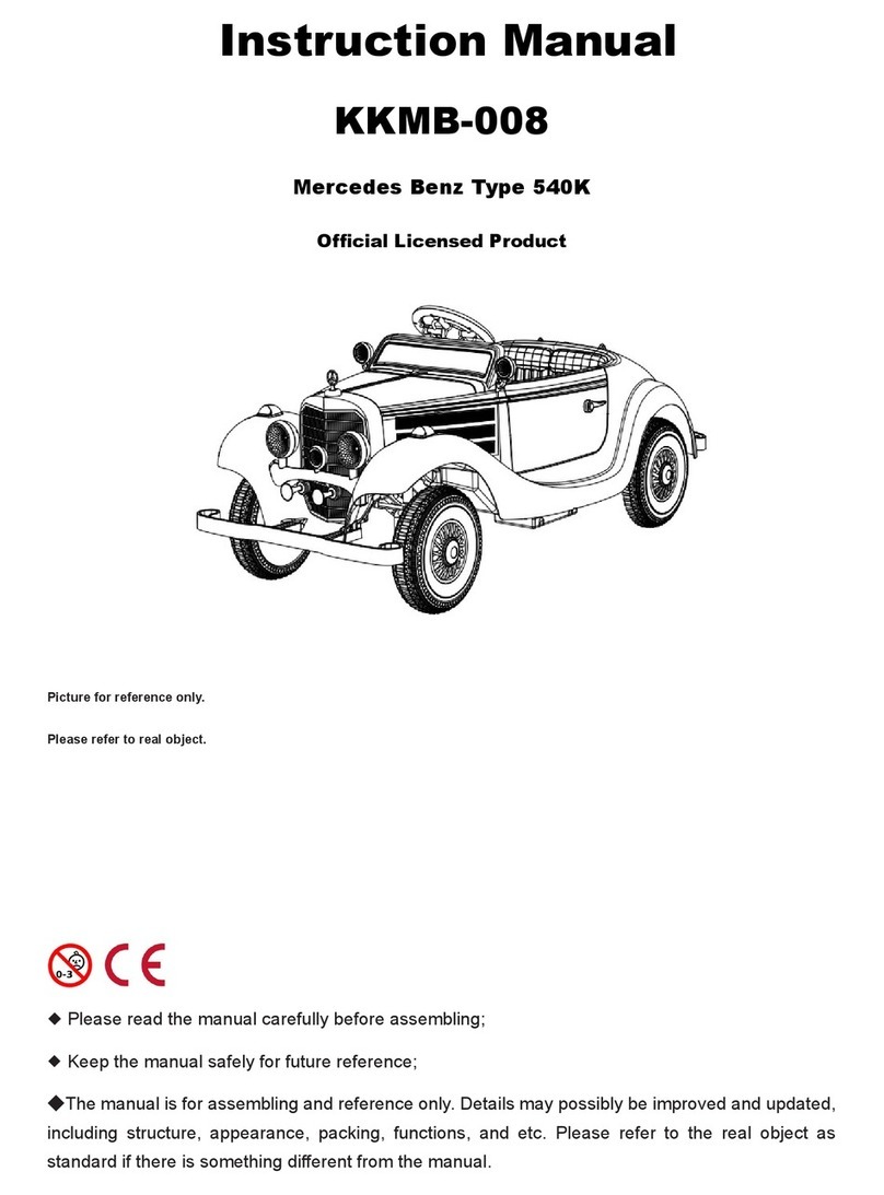 Kool Karz Playground KKMB-008 User manual