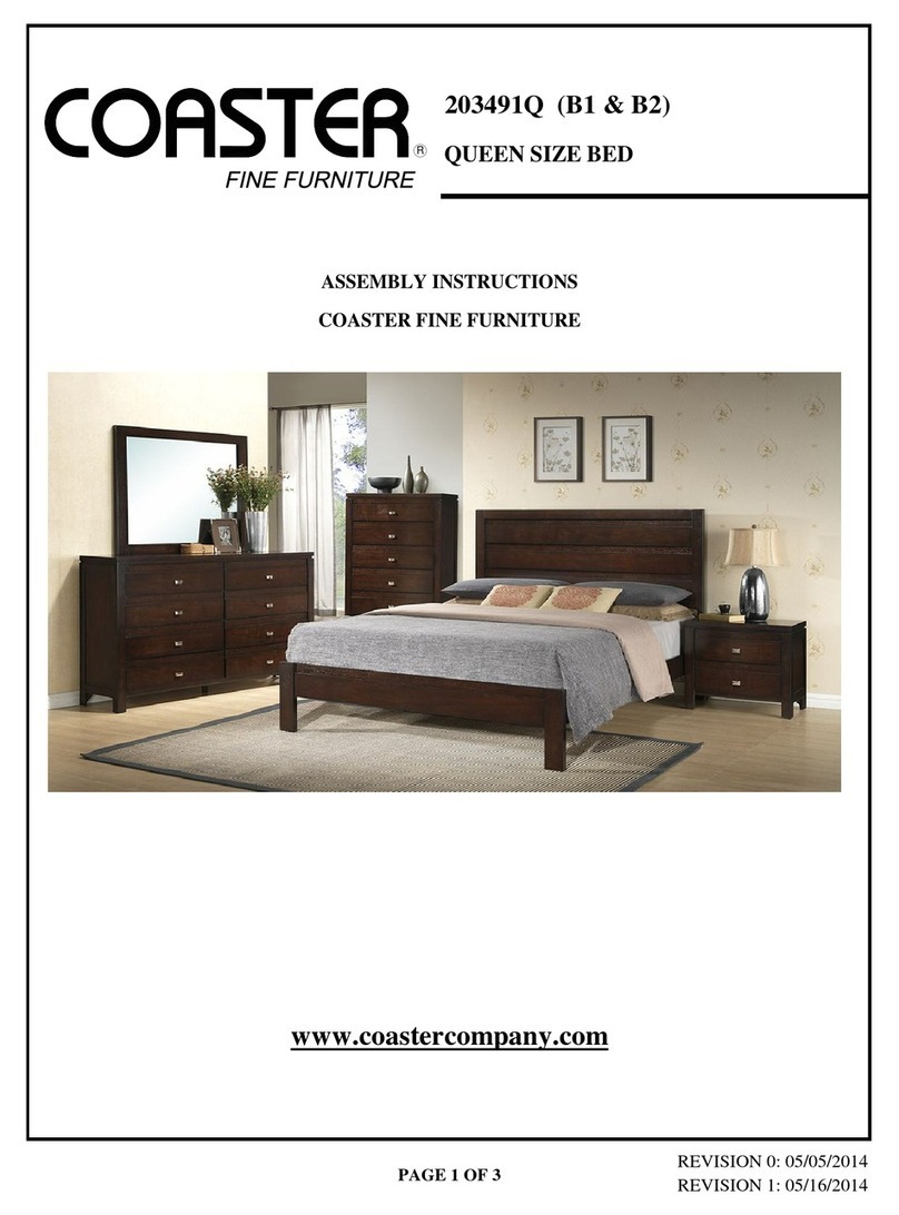 Coaster 203491Q Assembly instructions