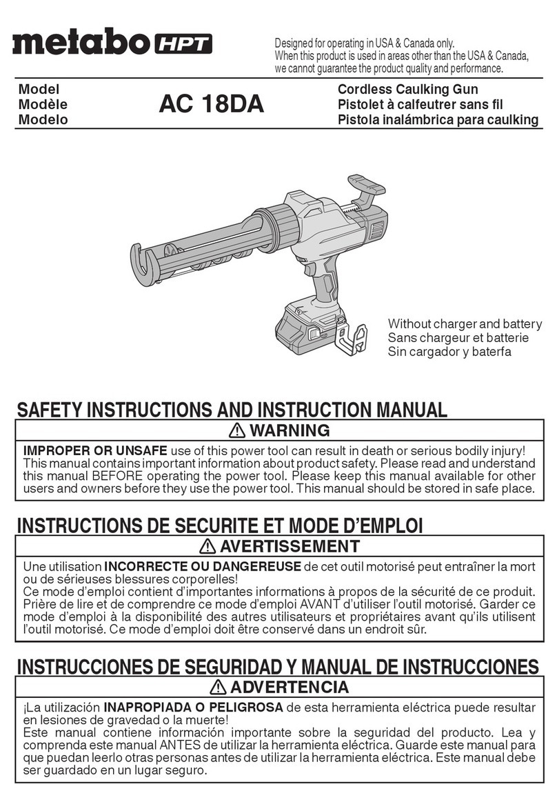 Metabo HPT AC 18DA instruction manual