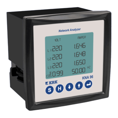 KRK KNA NETWORK ANALYZER user guide KRK KNA NETWORK ANALYZER user guide