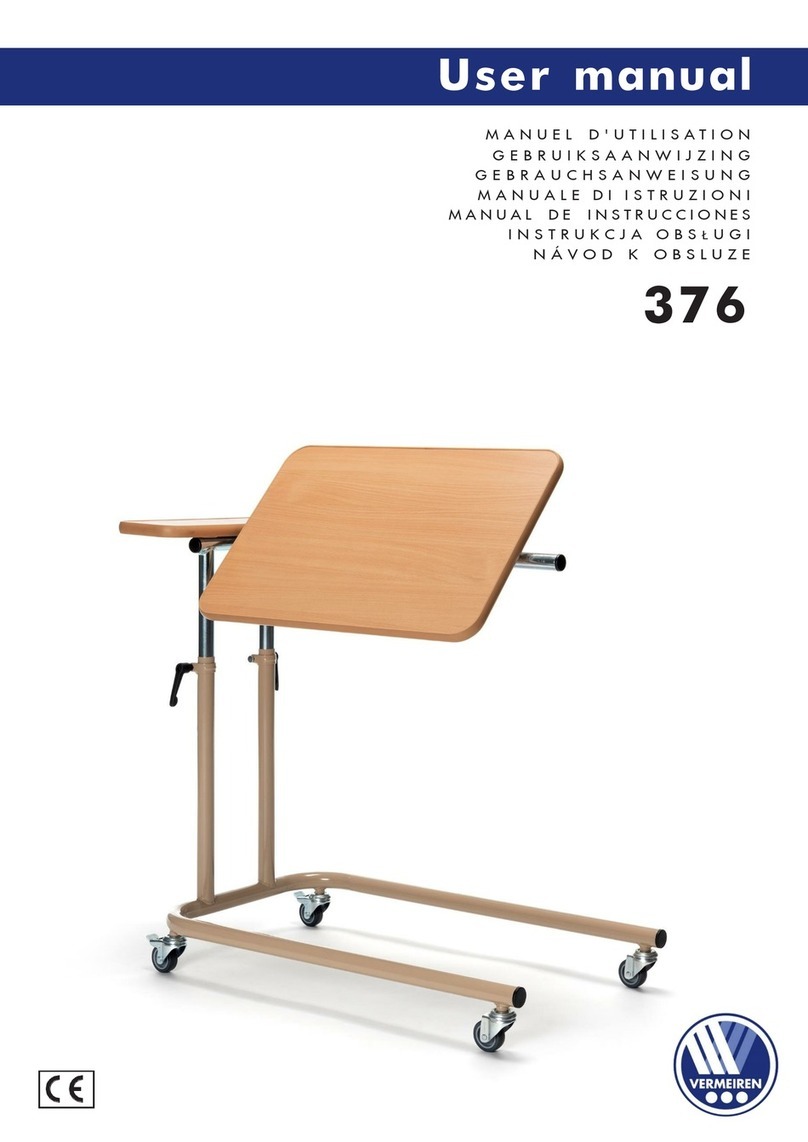 Vermeiren 376 user manual
