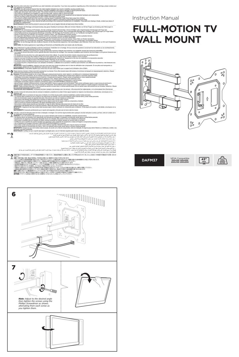 ANTIFERENCE DAFM37 instruction manual