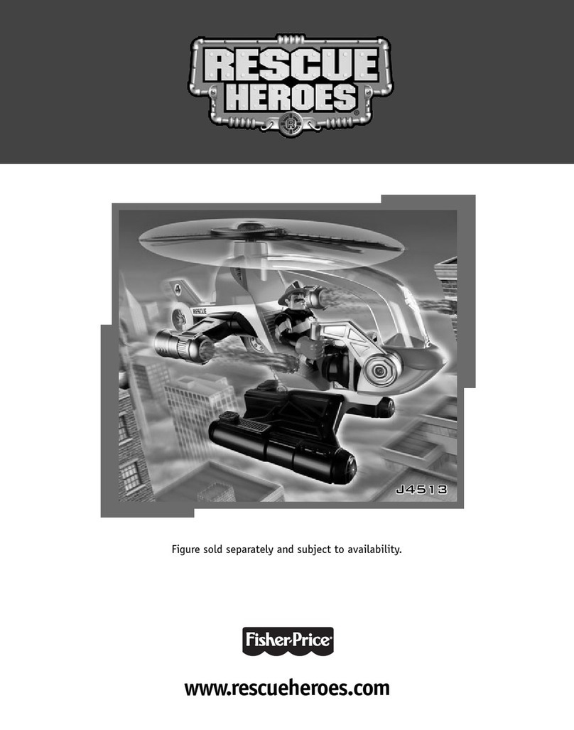 Fisher-Price RESCUE HEROES manual