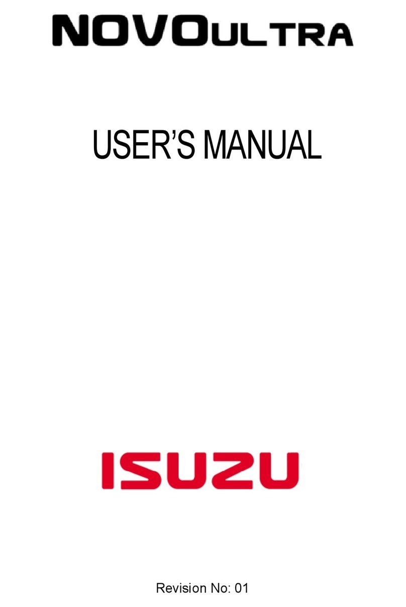 Isuzu NOVOULTRA E6 2019 user manual