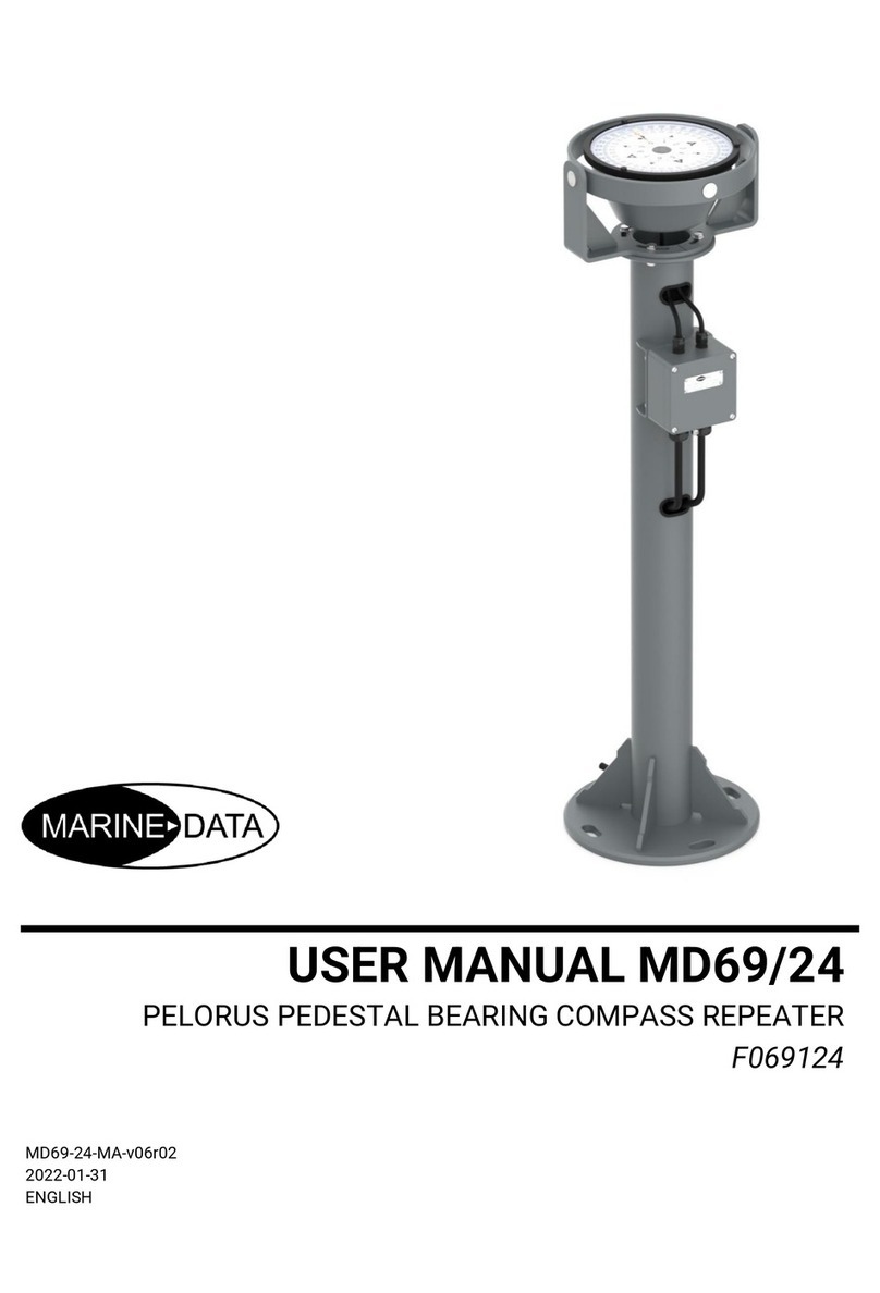 MARINE DATA MD69/24 user manual