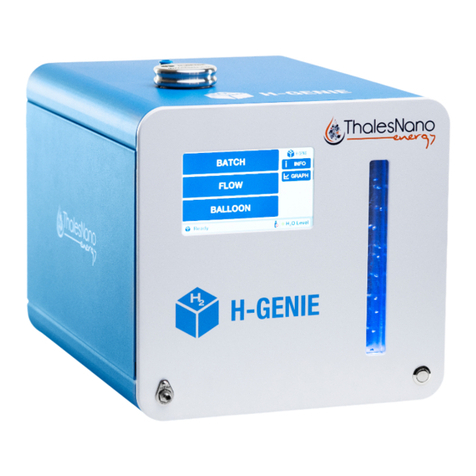 ThalesNano Energy H-Genie user manual