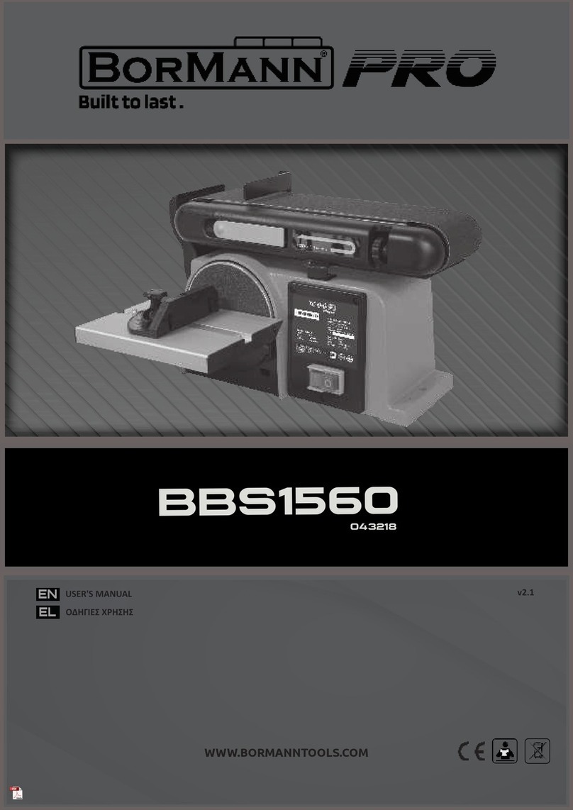 BorMann Pro BBS1560 User manual