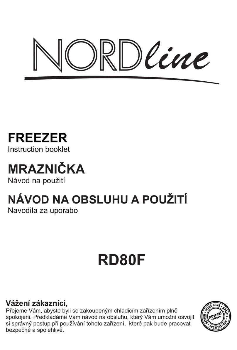 NORDline RD80F Instruction booklet