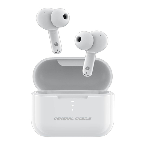 GENERAL MOBILE GMPods 2 Pro quick start guide