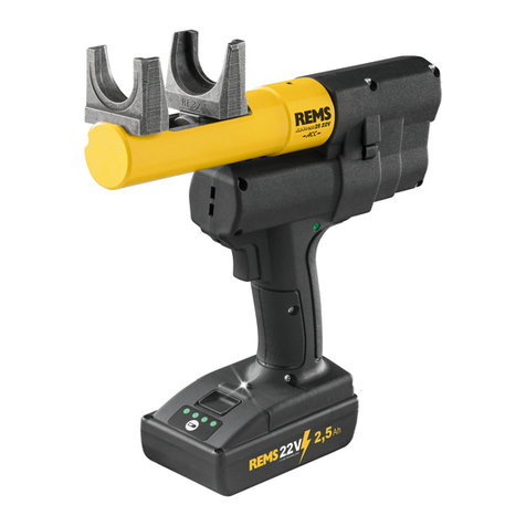 REMS Ax-Press 25 22 V ACC User manual