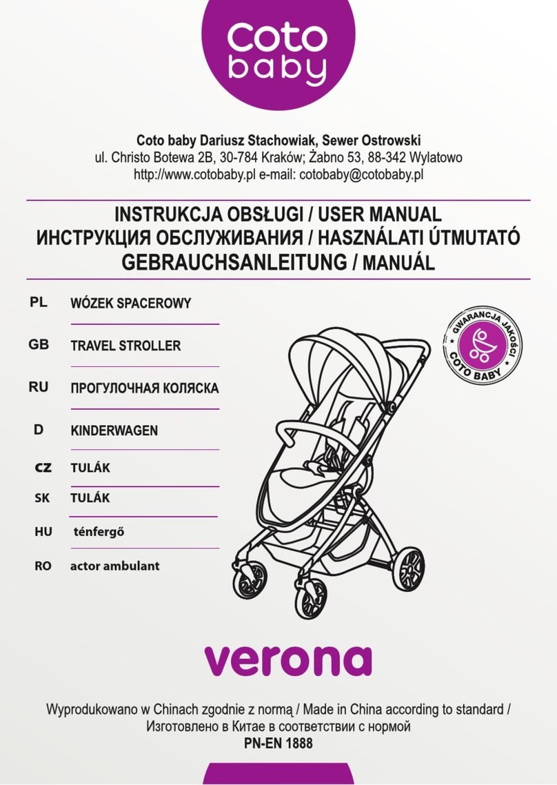 Coto baby Verona user manual