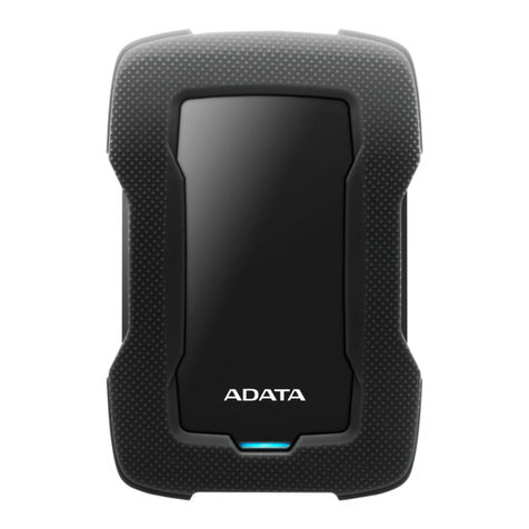Adata DashDrive Durable AHD330 User manual