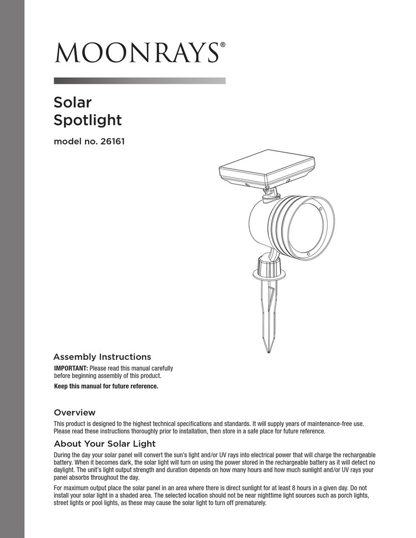 MOONRAYS 26161 User manual