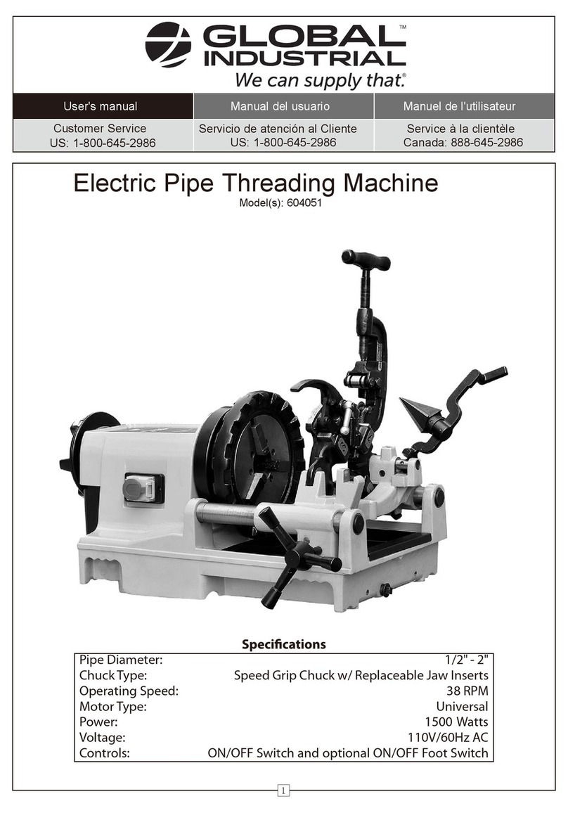 Global Industrial 604051 user manual