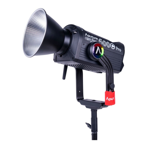 Aputure Light torm LS 600c Pro User manual