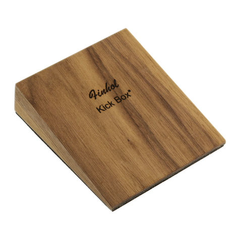 Finhol Kick Box Mark I User manual