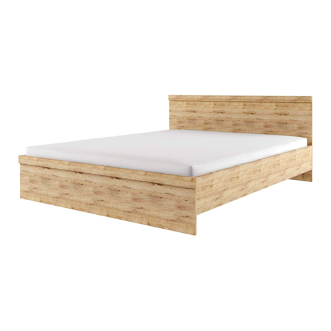 ANREX JAGGER Bed 140 Installation guide