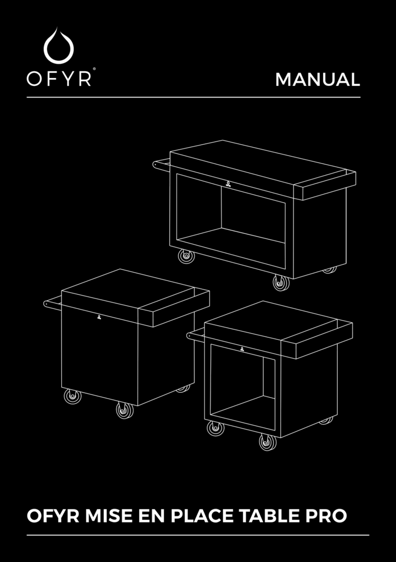 OFYR MISE EN PLACE 65 PRO manual OFYR MISE EN PLACE 65 PRO manual