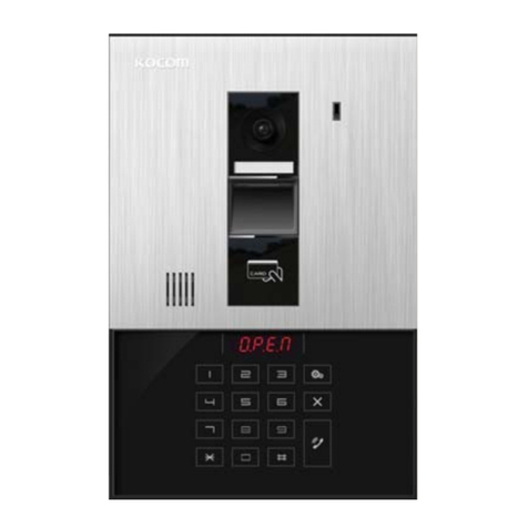 KOCOM KLP-420 series manual KOCOM KLP-420 series manual