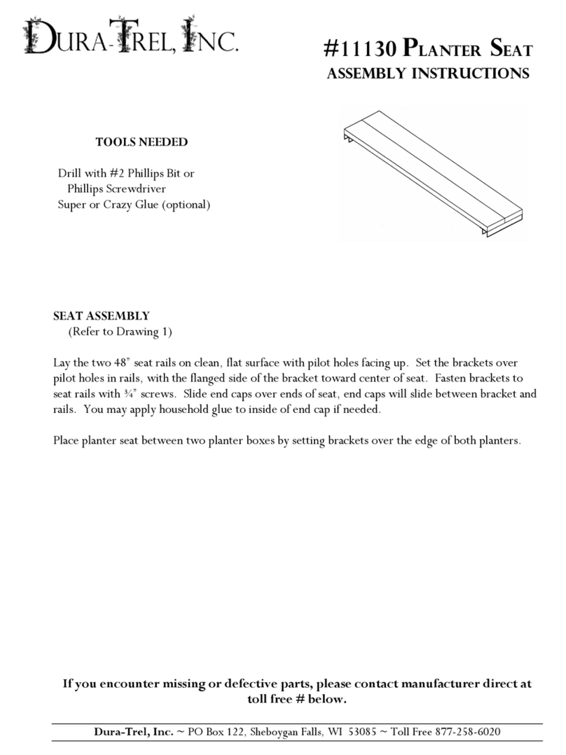 Dura Trel 11130 User manual
