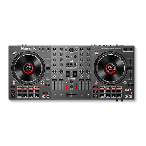 Serato DJ LITE Numark NS4FX User manual Serato DJ LITE Numark NS4FX User manual