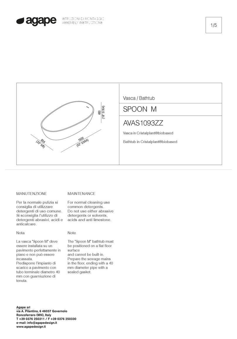 agape SPOON M Assembly instructions