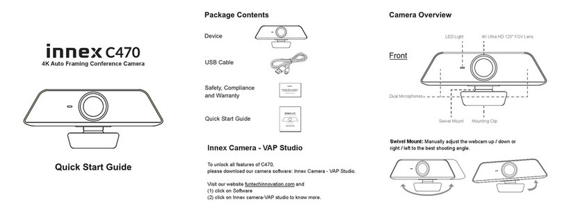 Apex Digital innex C470 quick start guide