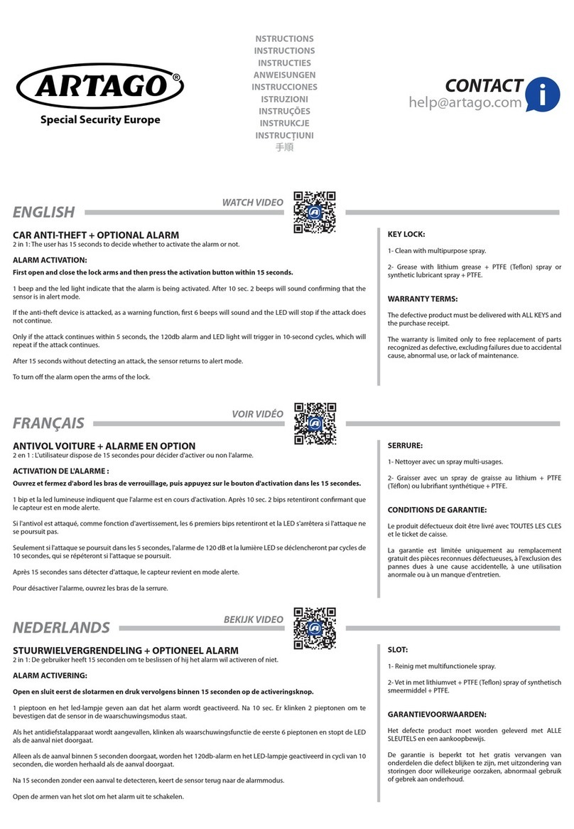 Artago 24MA-KIT instructions
