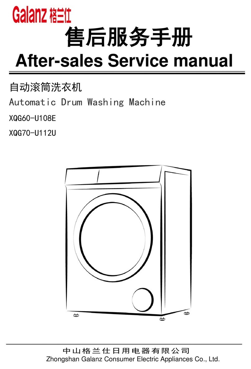 Galanz XQG60-U108E After-sales Service Manual