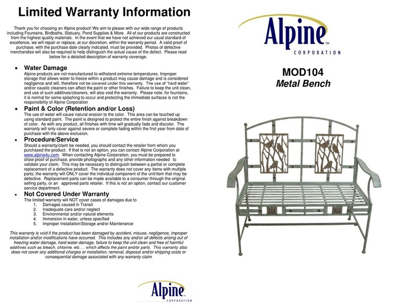 Alpine MOD104 quick start guide