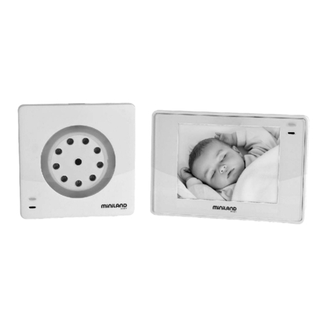 miniland baby digimonitor 3.5 plus User manual