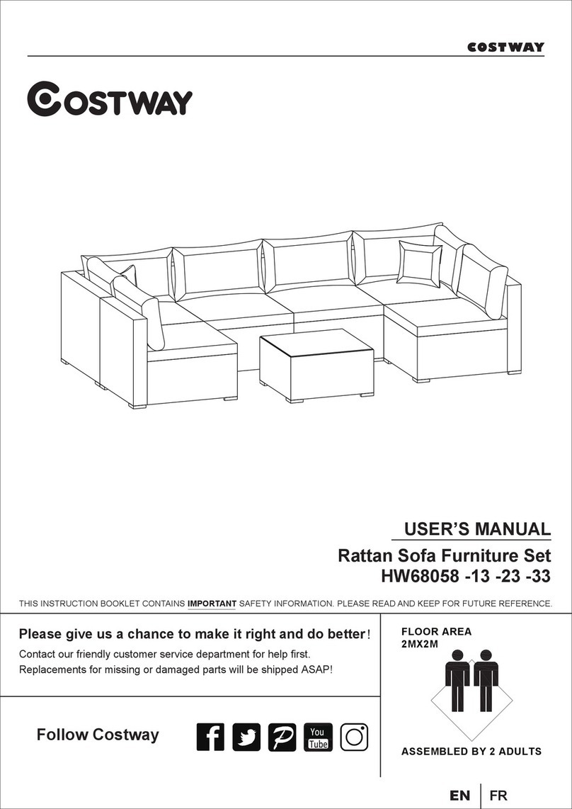 Costway HW68058-13 user manual Costway HW68058-13 user manual