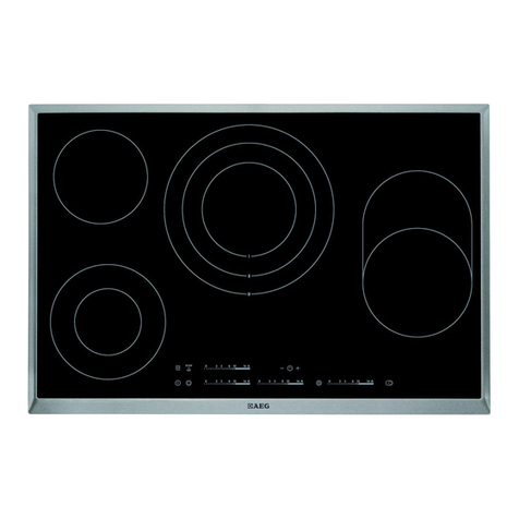 AEG 30" HK854080XB User manual
