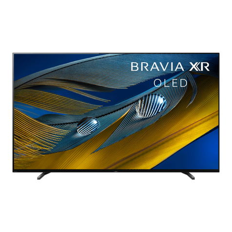 Sony BRAVIA XR XR-77A8 K Series User manual