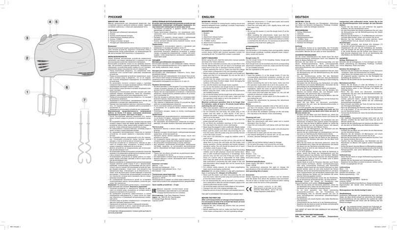 Maxwell MW-1354 W Manual instruction