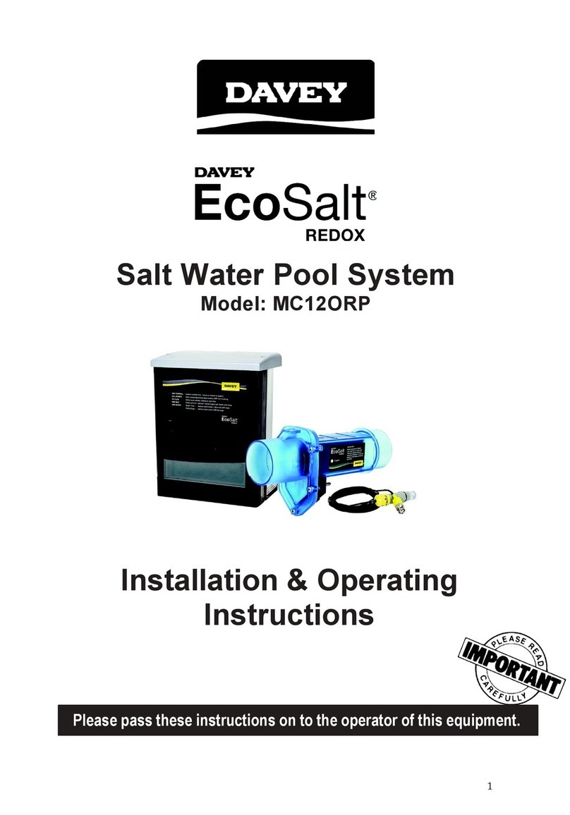 Davey EcoSalt MC12ORP Manual
