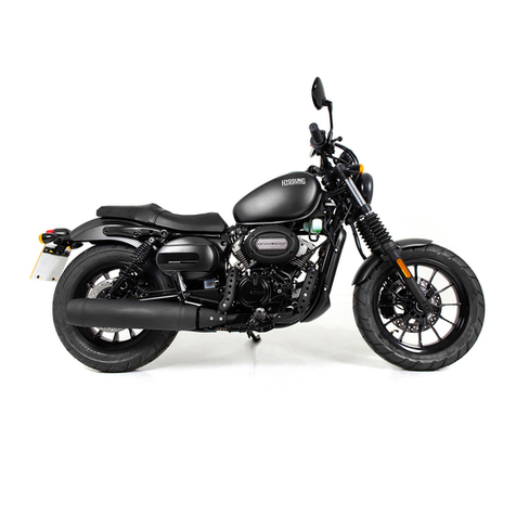 HYOSUNG GV125S User manual