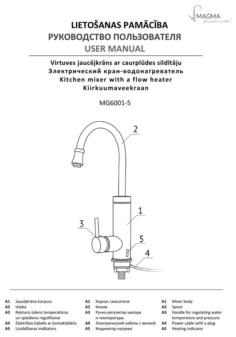 Magma MG6001-5 user manual Magma MG6001-5 user manual