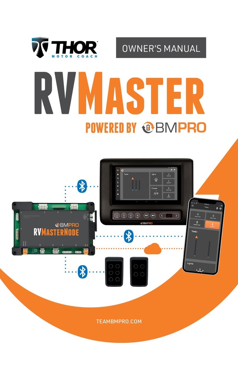 BM PRO THOR RVMASTER User manual