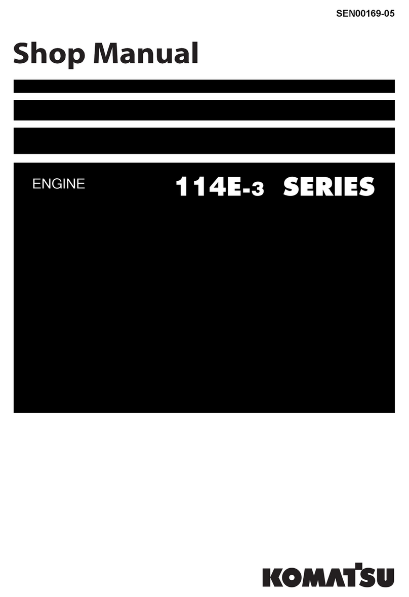Komatsu 114E-3 Series Shop Manual