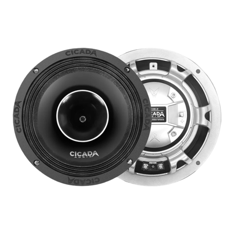 Cicada Audio CH Series owner's manual