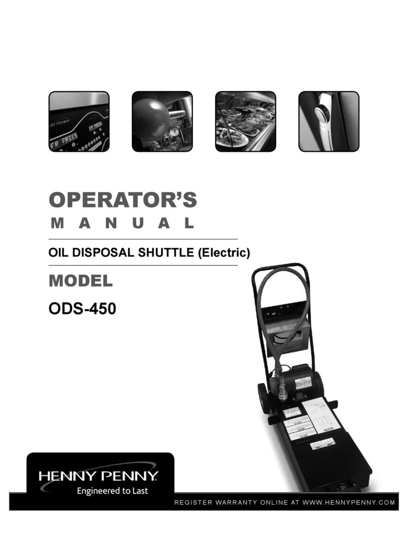 Henny Penny ODS-450 Operator's manual