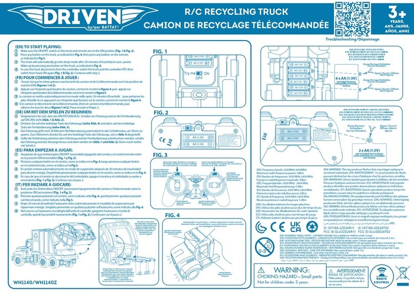 battat DRIVEN WH1140 quick start guide