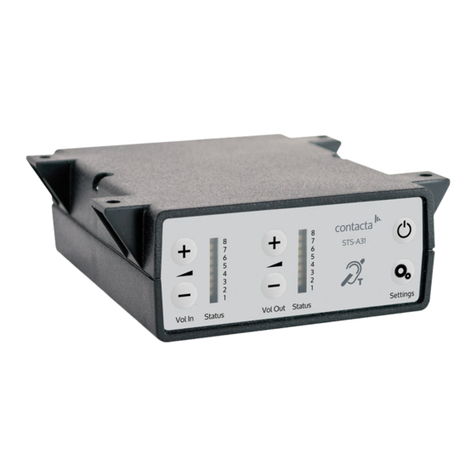 Contacta STS-A31H User manual