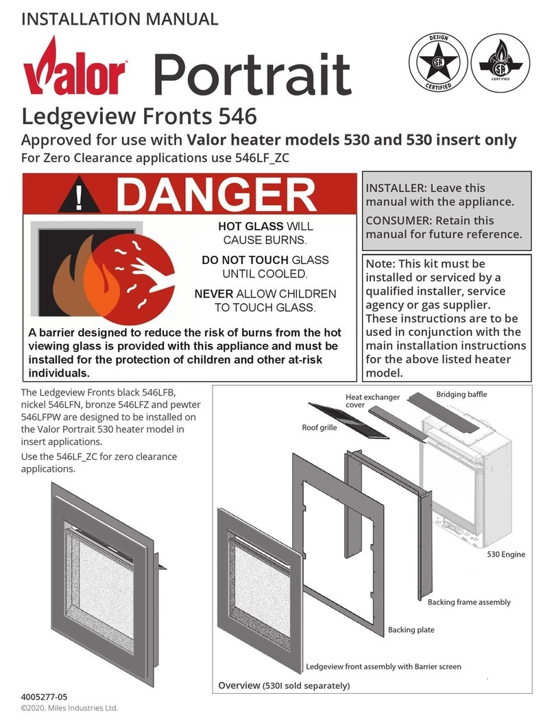 Valor 546LFB User manual