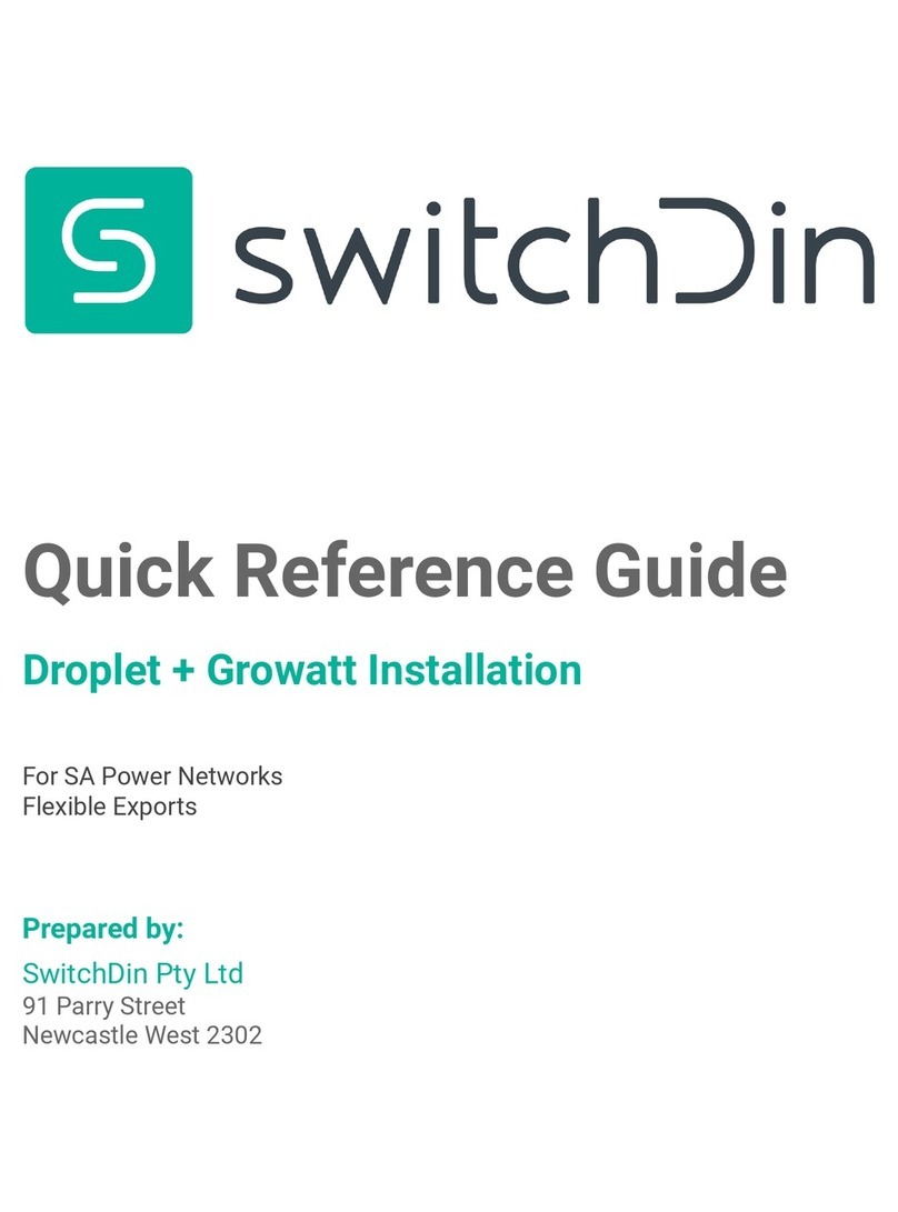 SwitchDin Droplet User manual