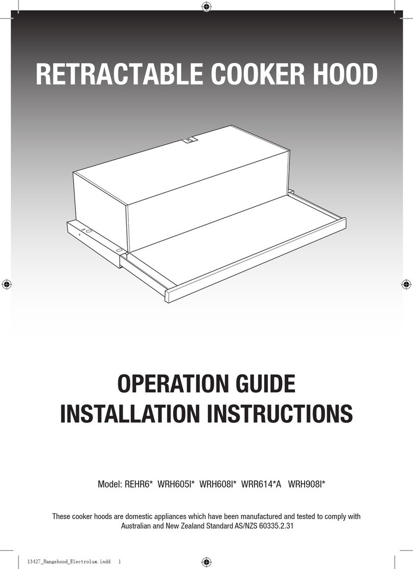 Electrolux REHR6 Series User manual